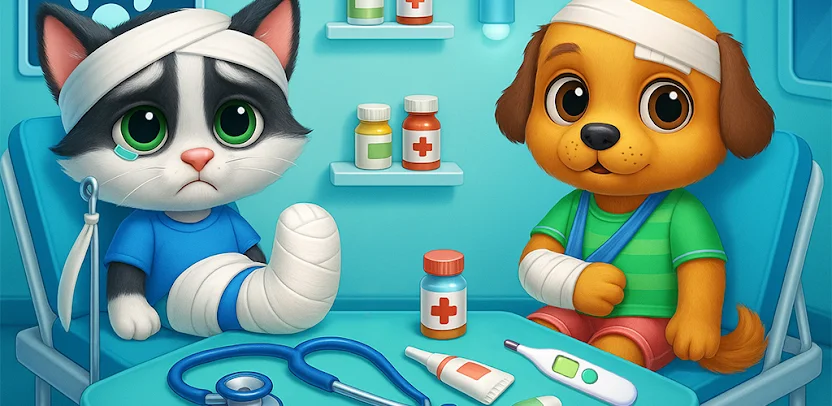 Pet Vet Doctor Hospital Game