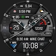 MD335 Hybrid watch face
