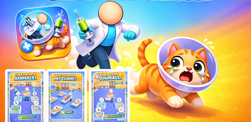 Cat Doctor Run - Pet Hospital